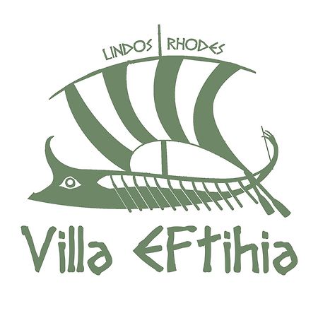 Villa Eftihia In Lindos Εξωτερικό φωτογραφία