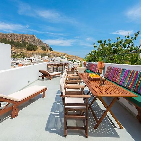 Villa Eftihia In Lindos Εξωτερικό φωτογραφία