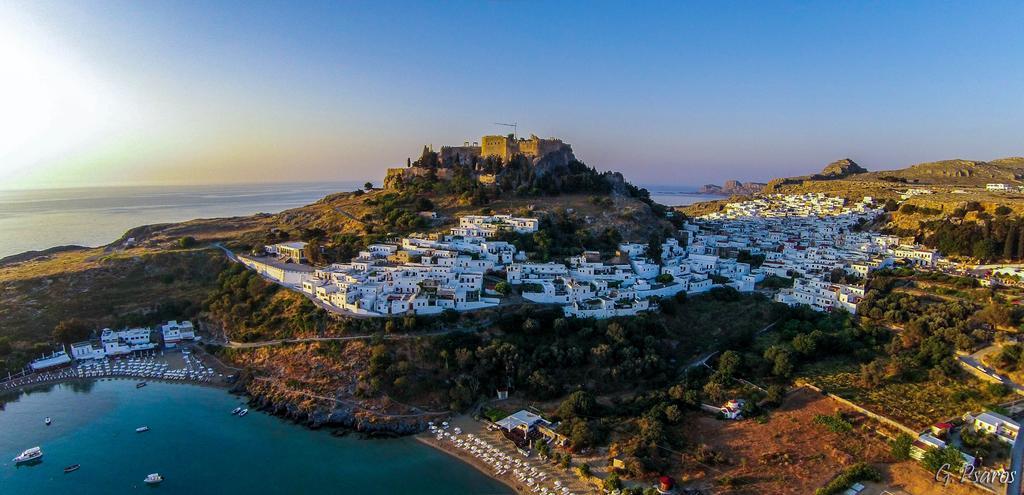 Villa Eftihia In Lindos Εξωτερικό φωτογραφία