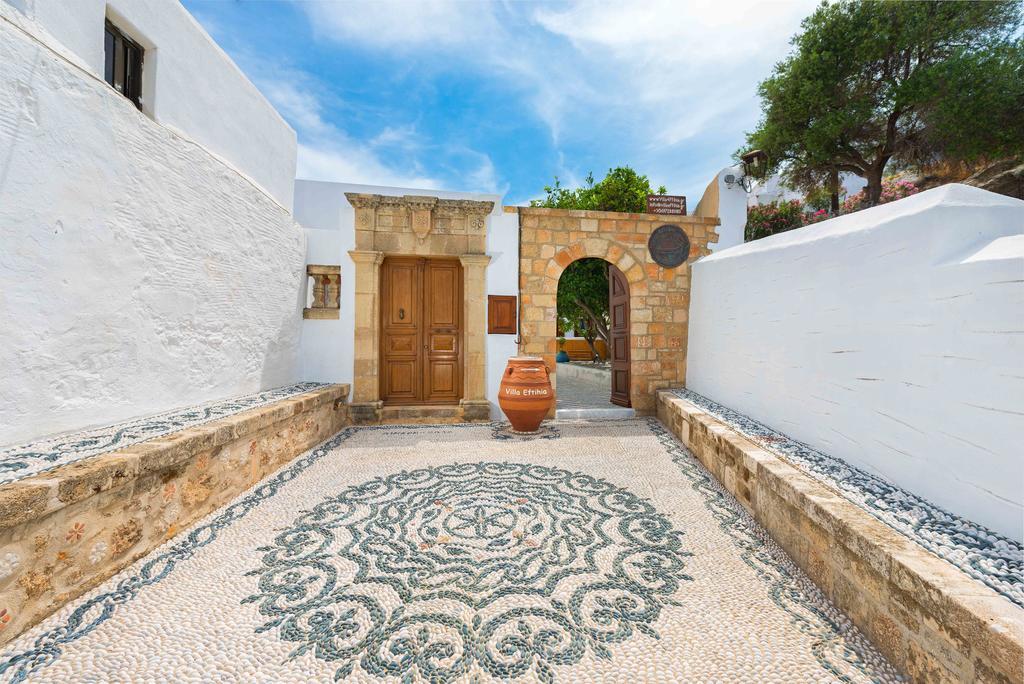 Villa Eftihia In Lindos Εξωτερικό φωτογραφία