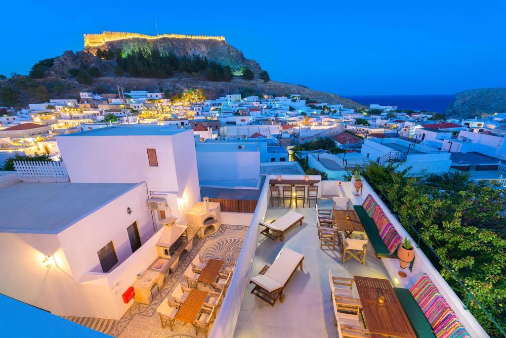 Villa Eftihia In Lindos Εξωτερικό φωτογραφία