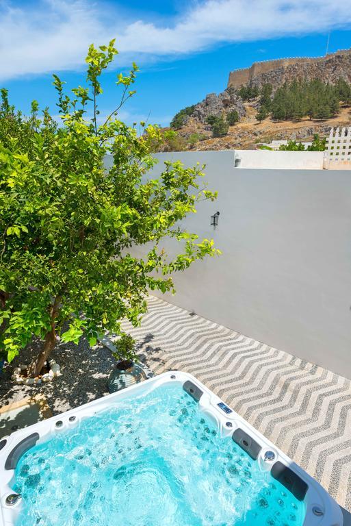 Villa Eftihia In Lindos Εξωτερικό φωτογραφία